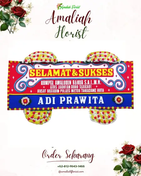 Papan Bunga Ucapan Selamat Wedding Venue Puncak Bogor